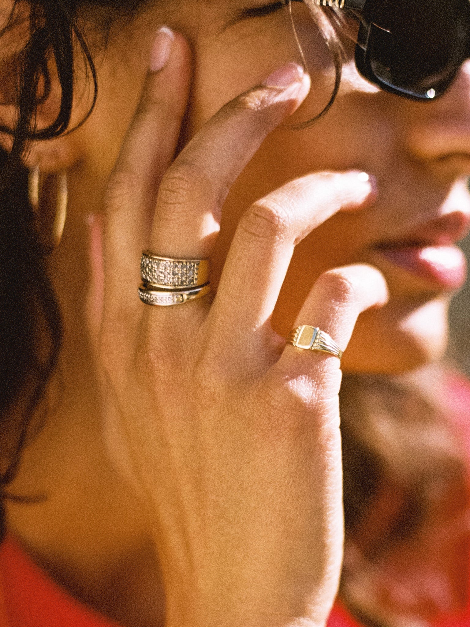 Vintage Diamond Rose