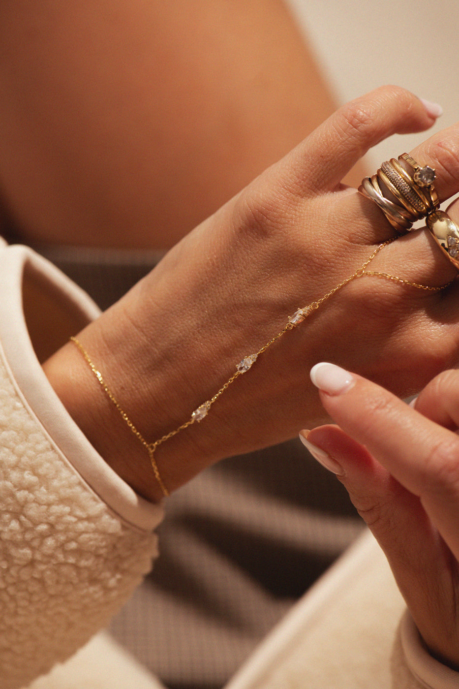 Luxe Jazzy Handbracelet