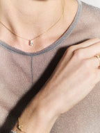 Diamond Tear necklace