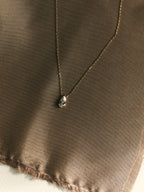 Diamond Tear necklace