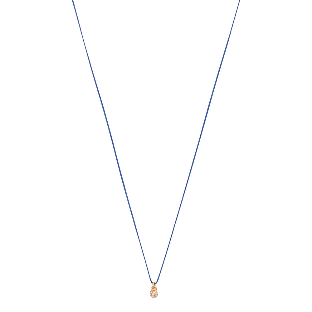 Diamond Navy necklace