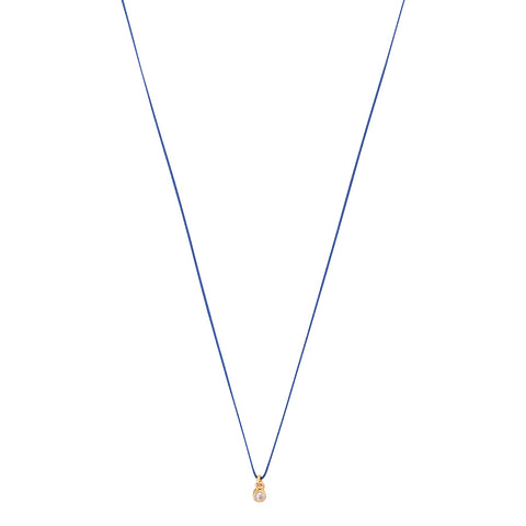 Diamond Navy necklace