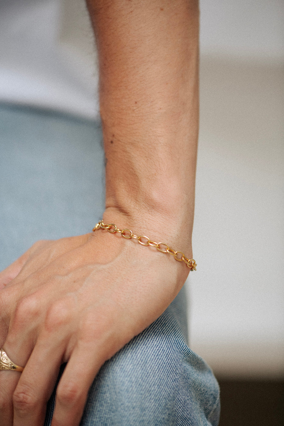 Curb bracelet