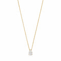 Diamond Tear necklace