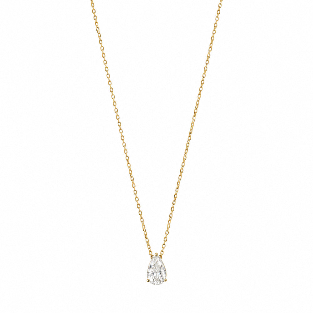Diamond Tear necklace