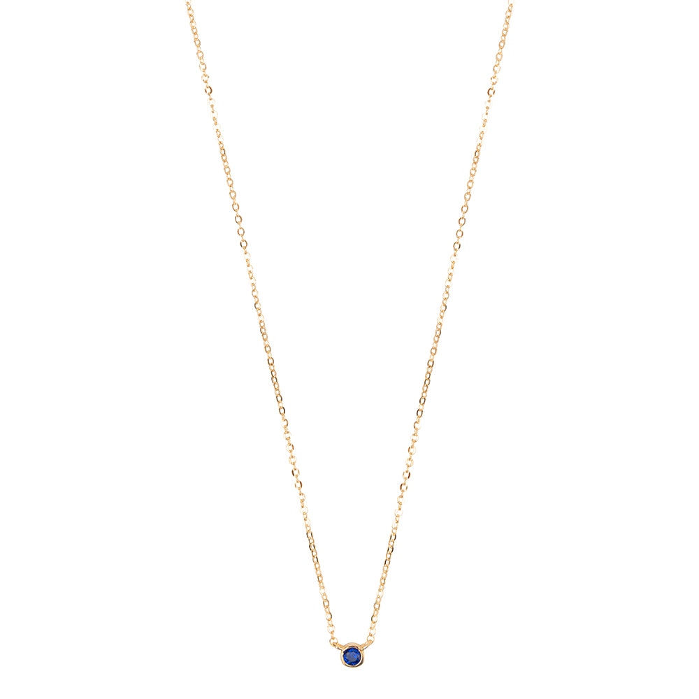 Gigi Navy necklace