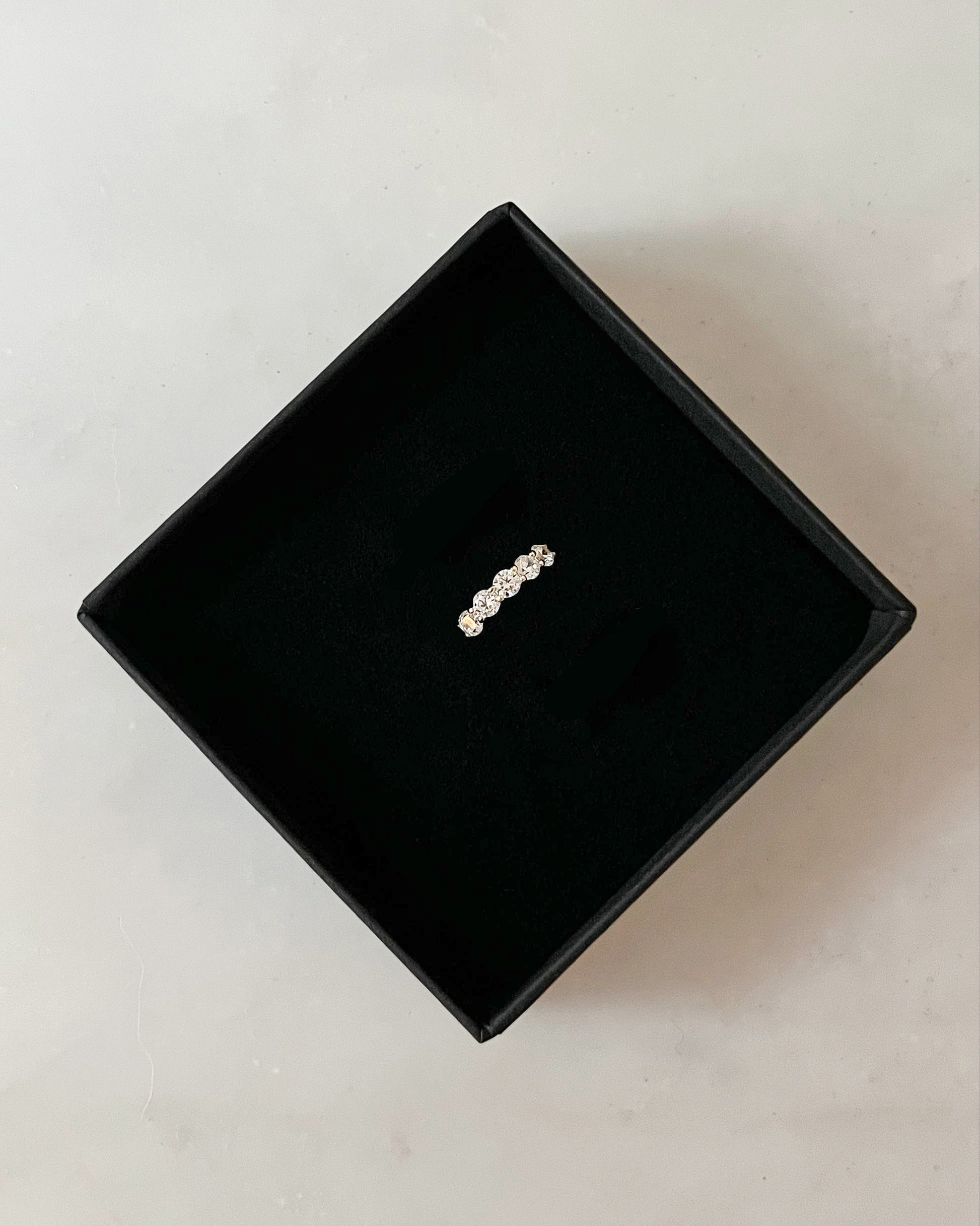 Strass Earcuff Silver