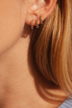 Multi Blue Swarovski Clip