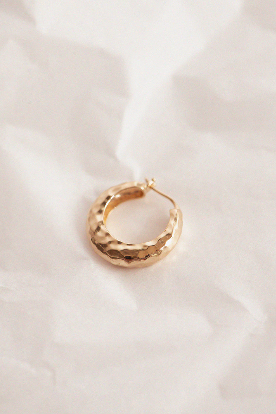 Solid Sienna Hoops
