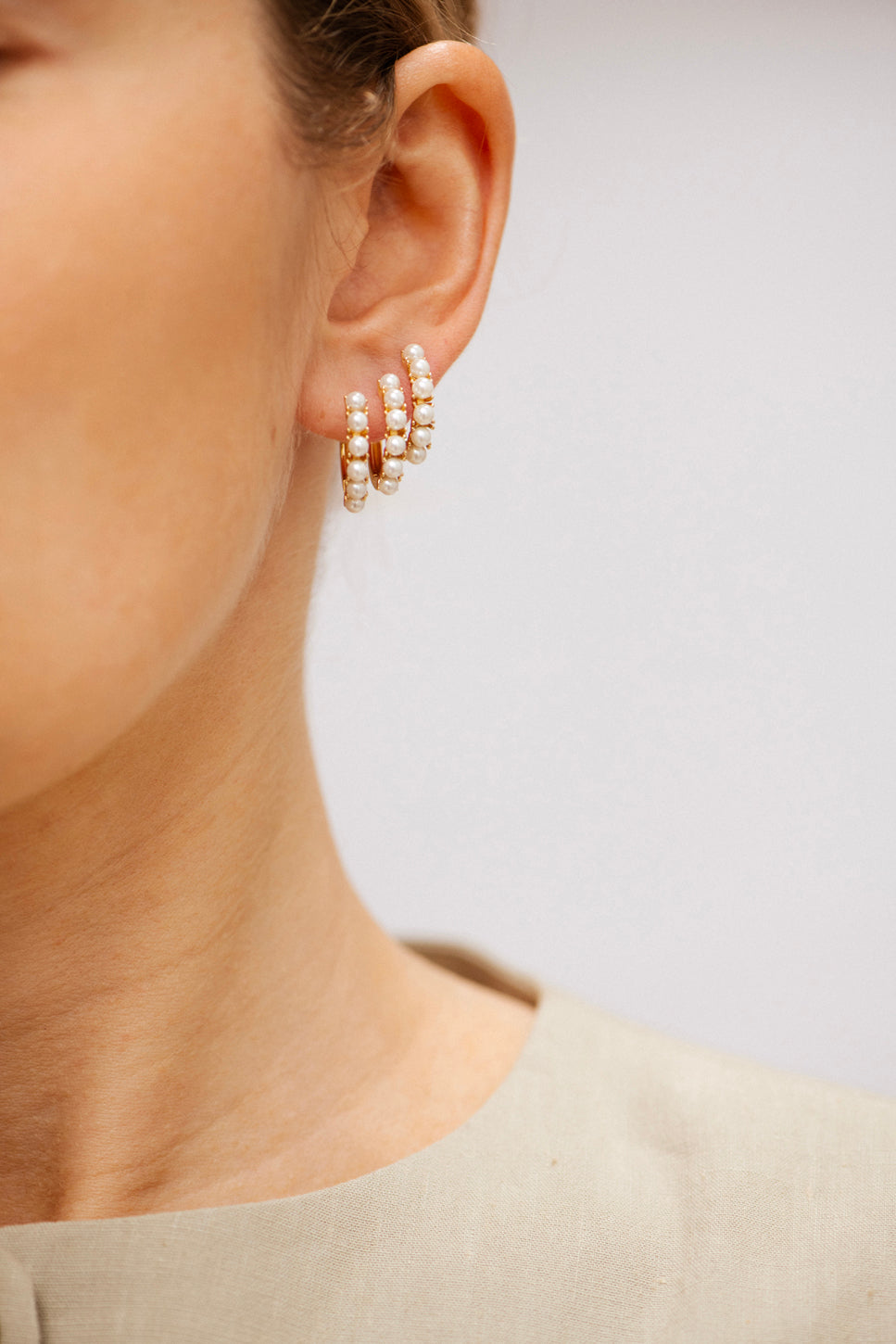 Perla hoops