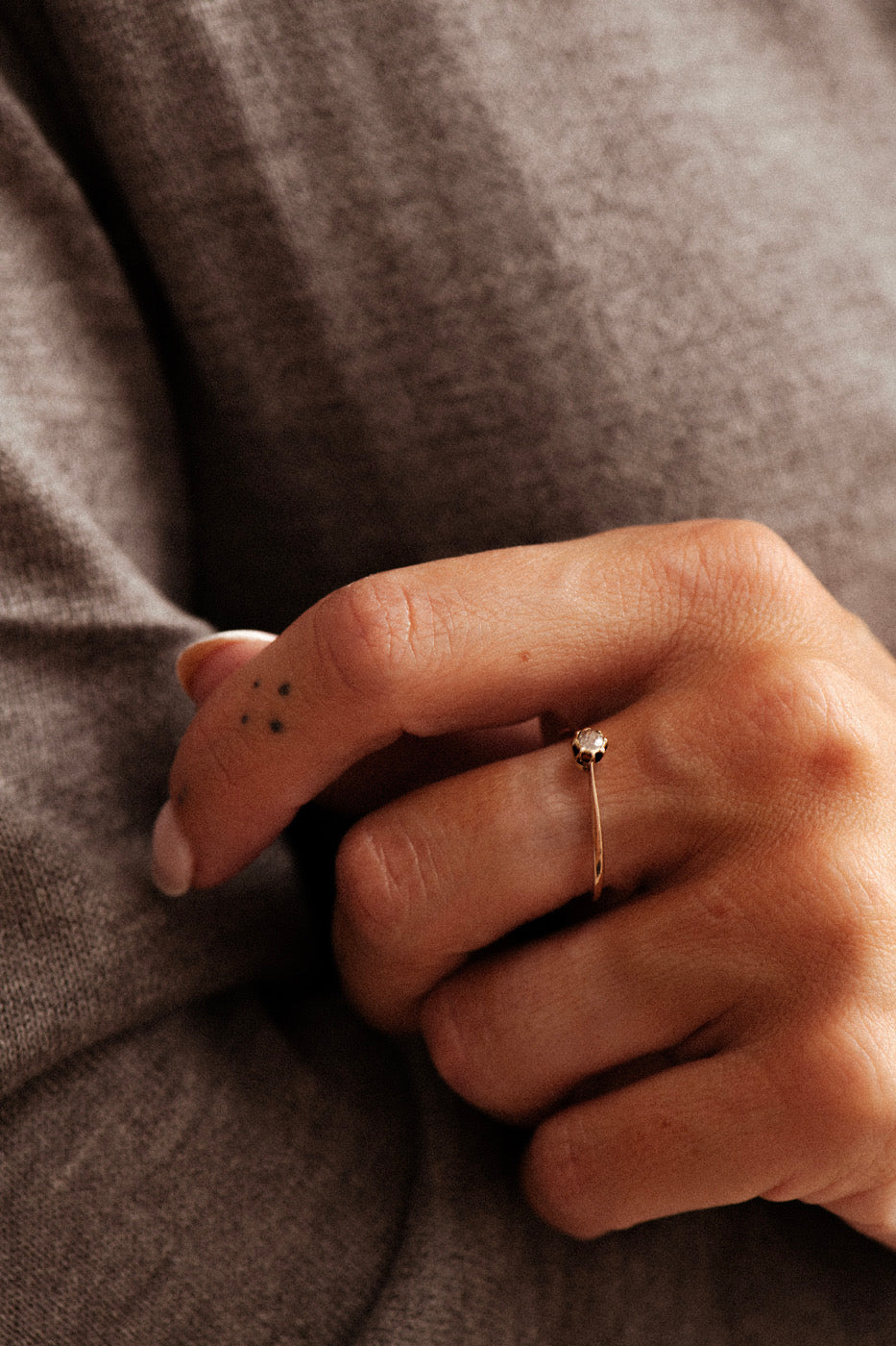 Vintage Grey Diamond