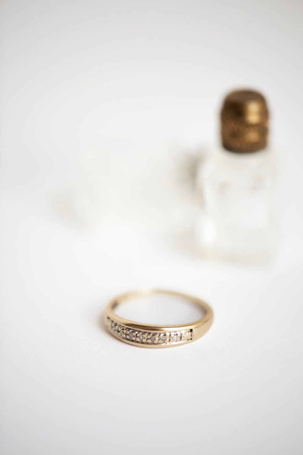 Vintage Diamond Rose