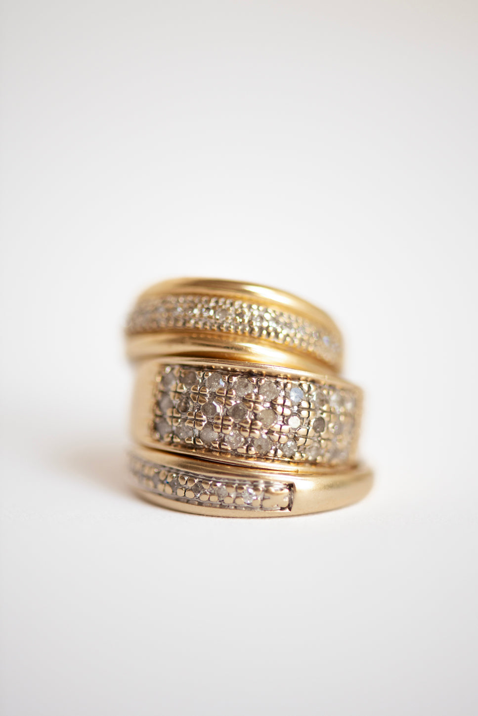 Vintage Diamond Rose