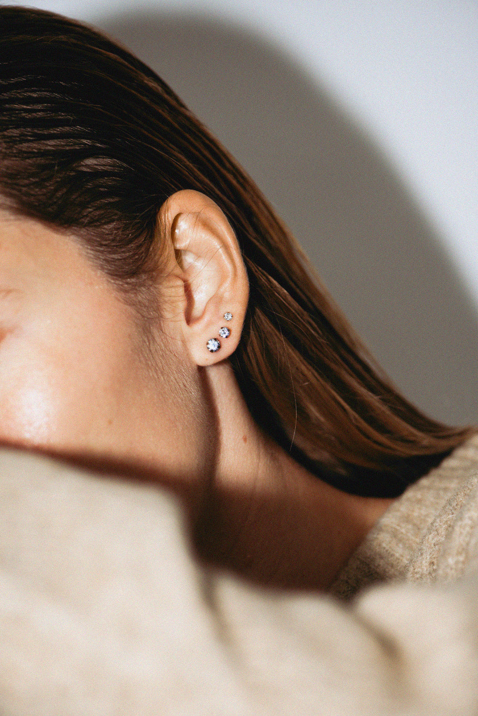 Diamond stud large