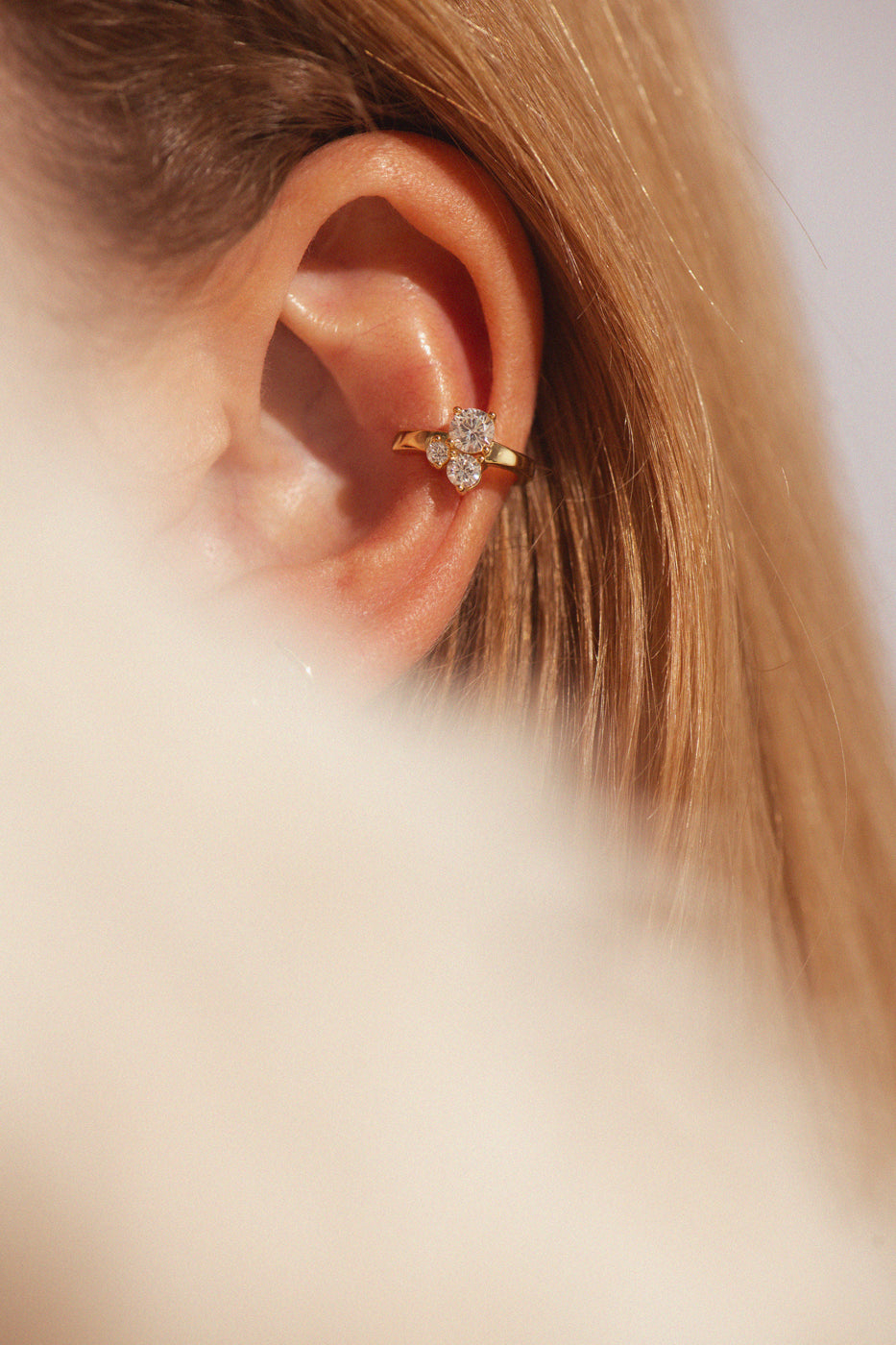 Triple Earcuff Silver
