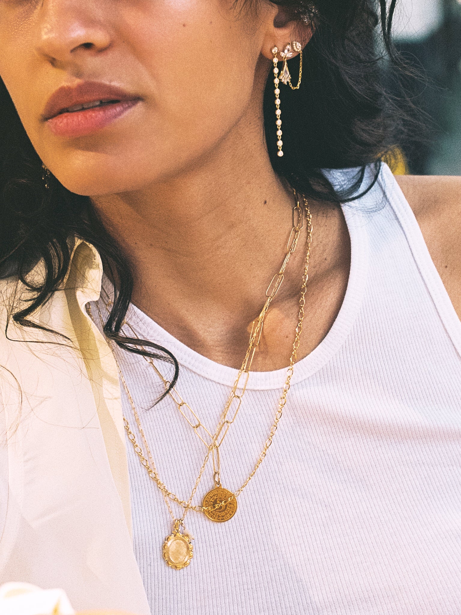 Oval Twist necklace