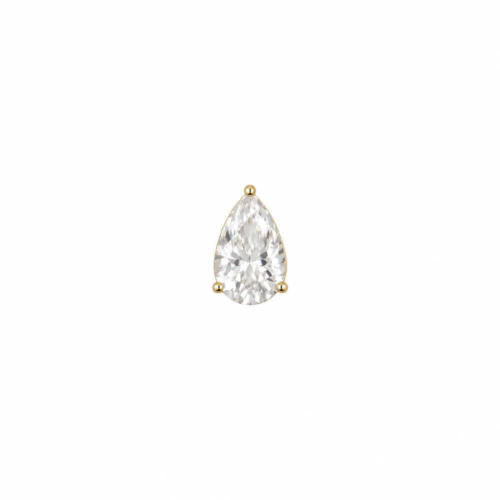 Diamond Tear stud