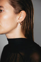 Drop white stud