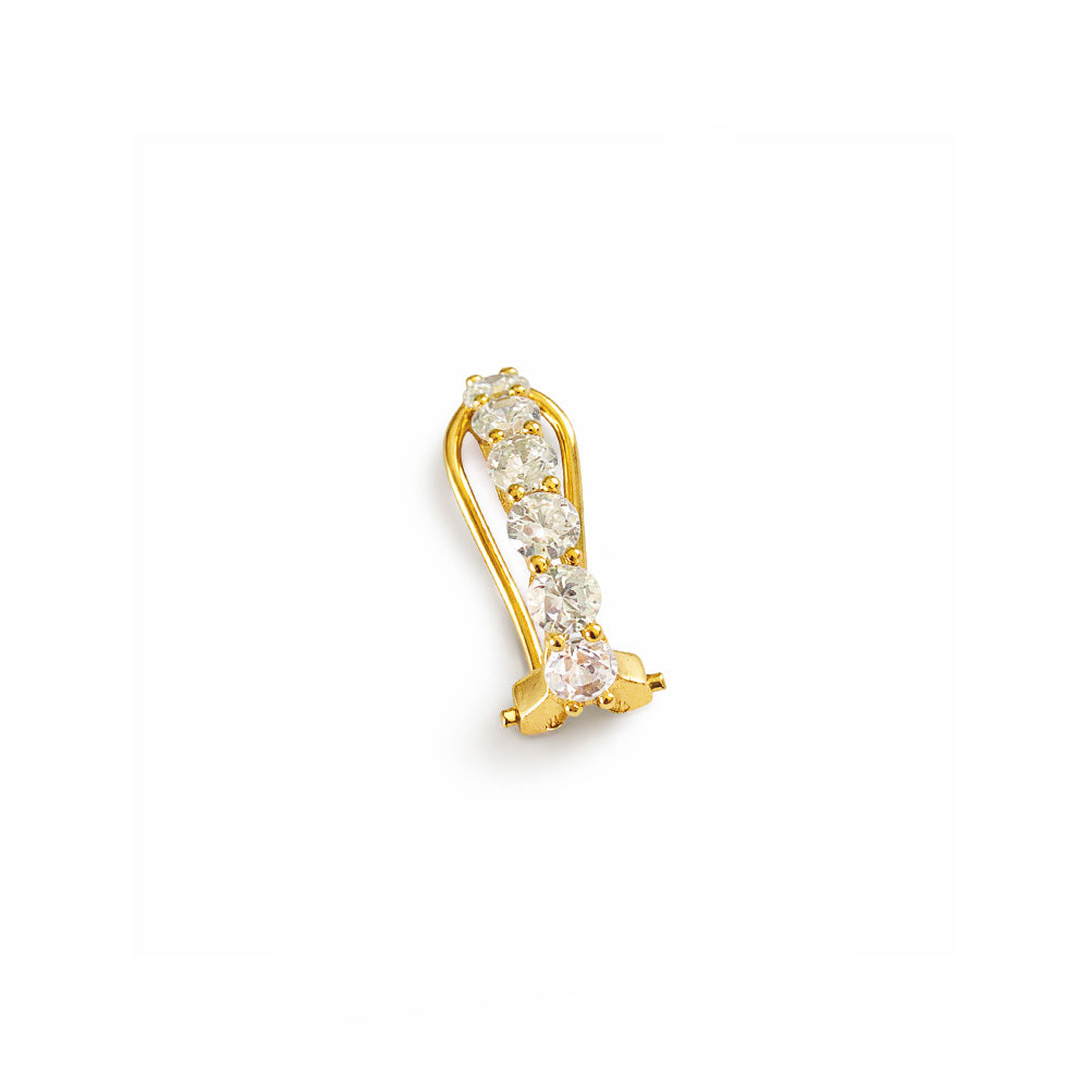Strass Earcuff Gold