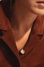 Solid Dahlia Pendant