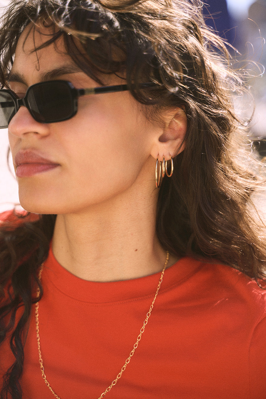 Classic hoops small