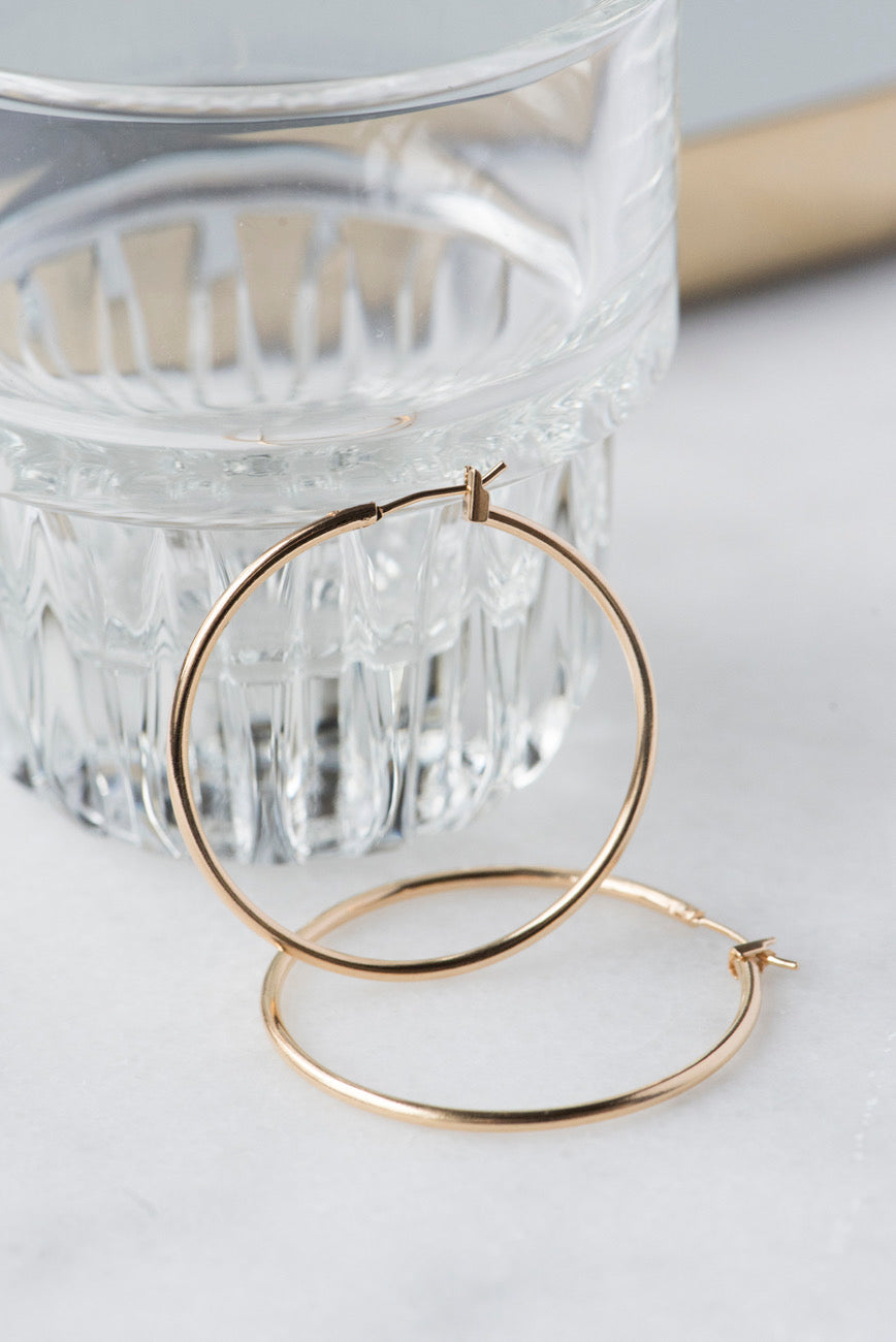 Classic hoops large