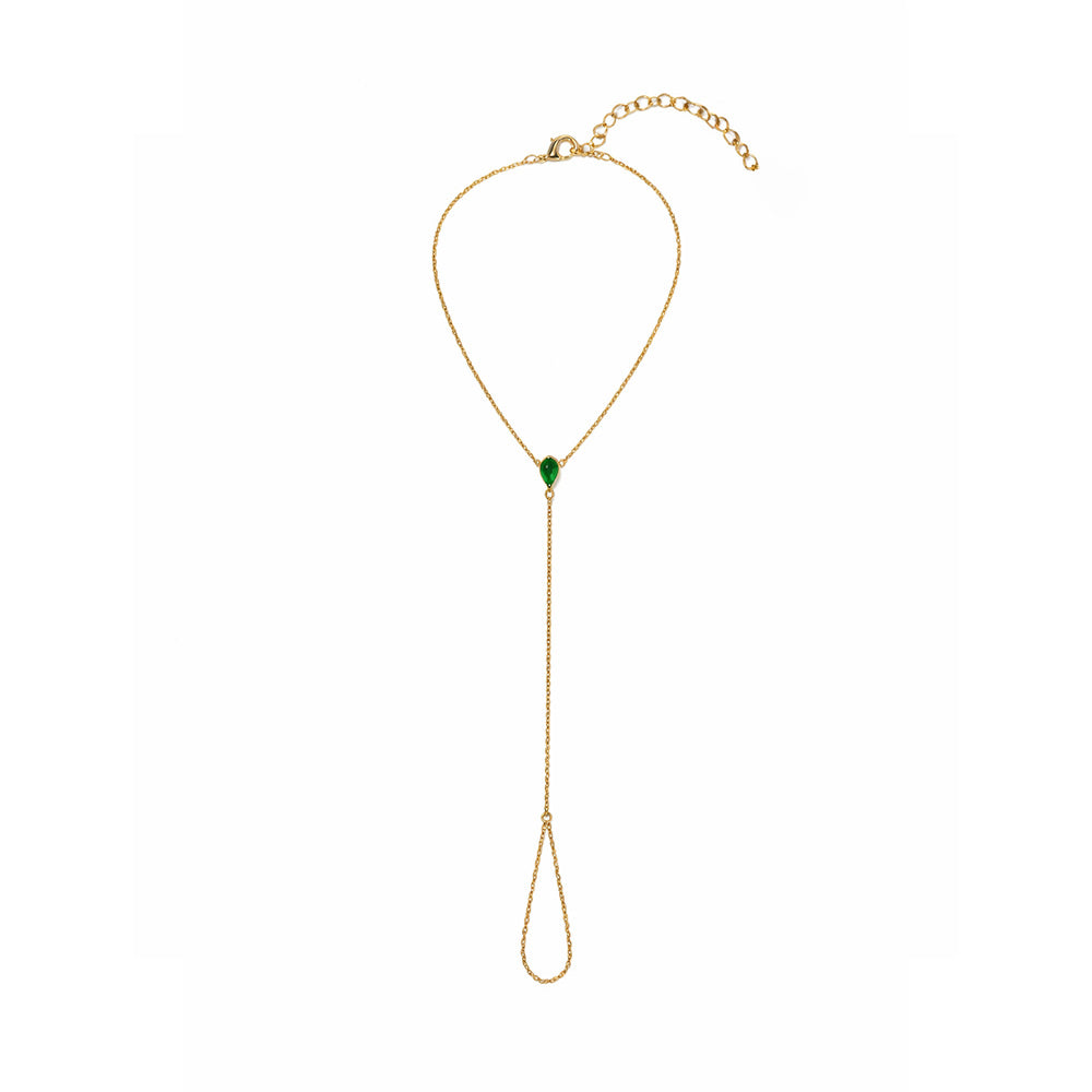 Luxe Single Green Handbracelet