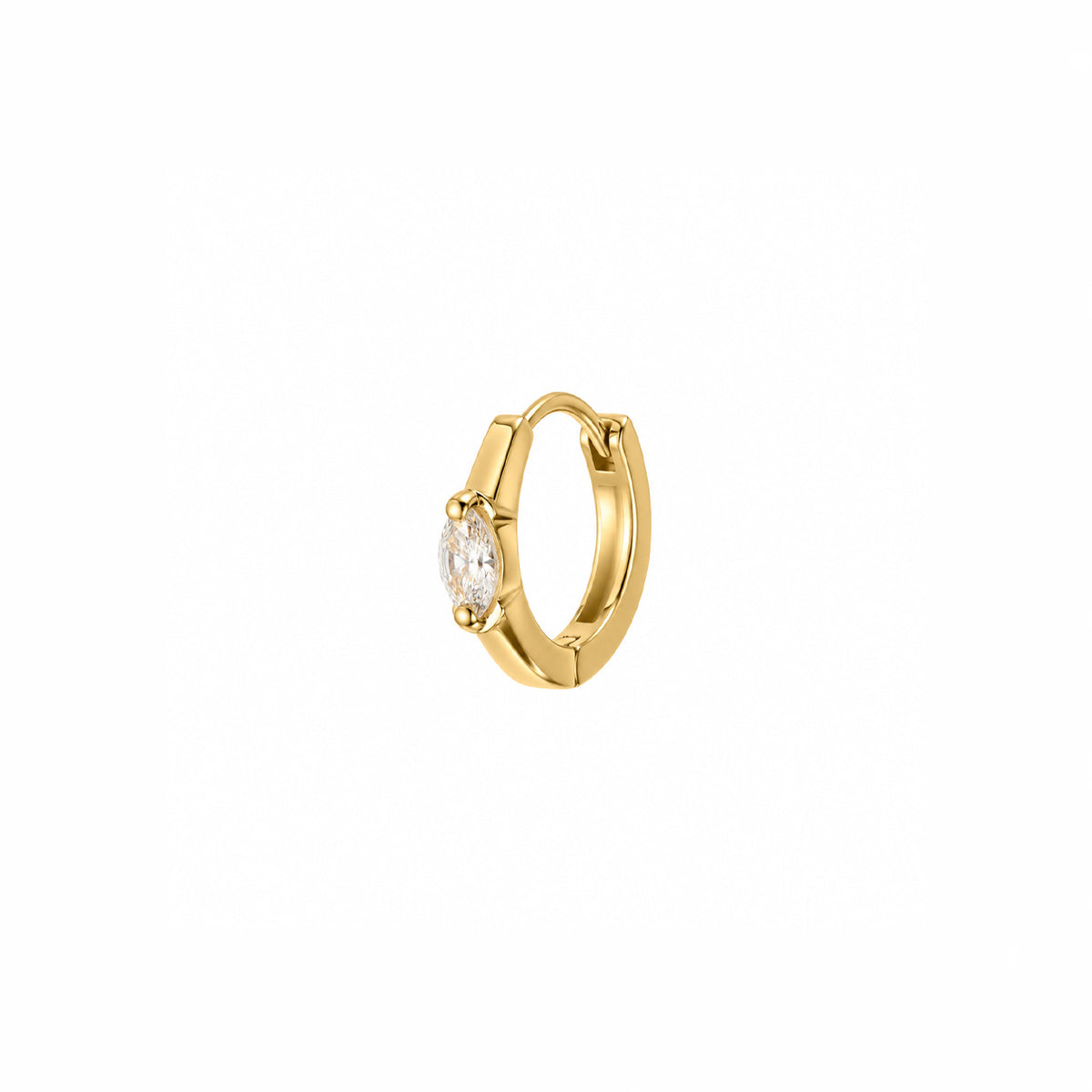 Oval Swarovski clip