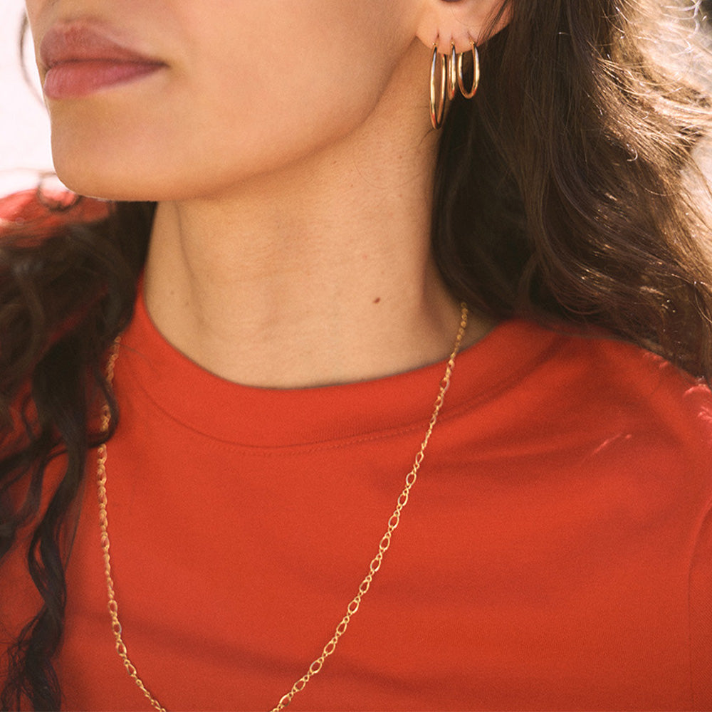 Oval Twist necklace