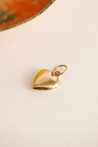 Vintage Heart Charm 1