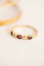 Vintage Ruby Diamond