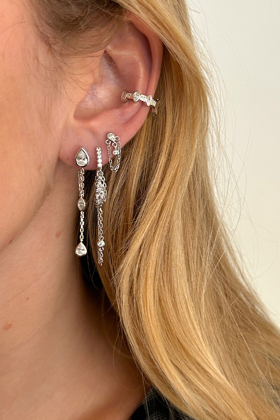 Earcuff Clip Silver