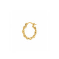 Twisted Hoop Medium