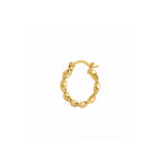 Twisted Hoop Medium