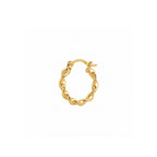 Twisted Hoop Medium