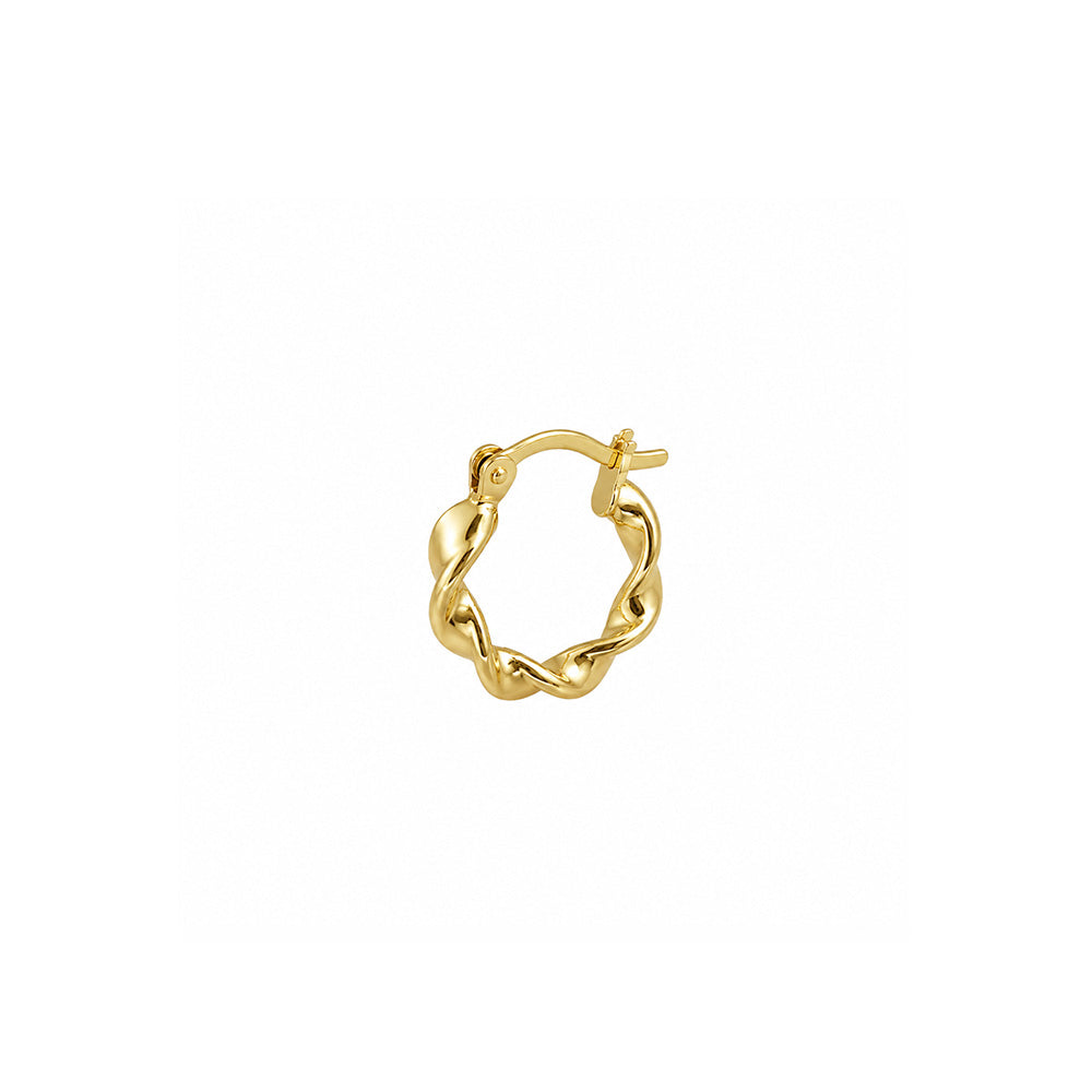 Twisted Hoop Small