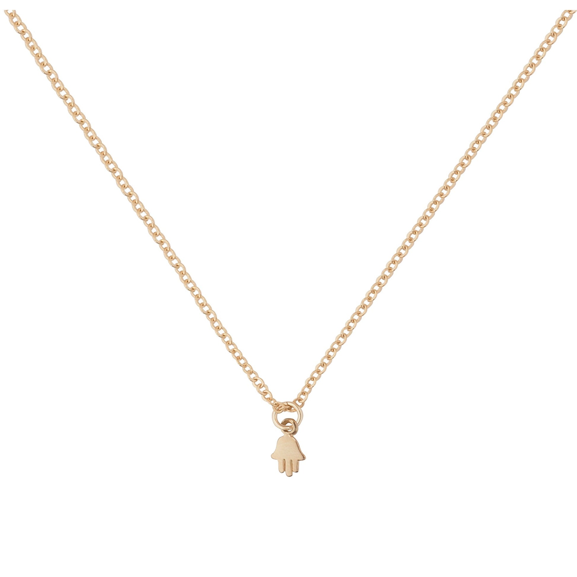 Golden Hamsa necklace