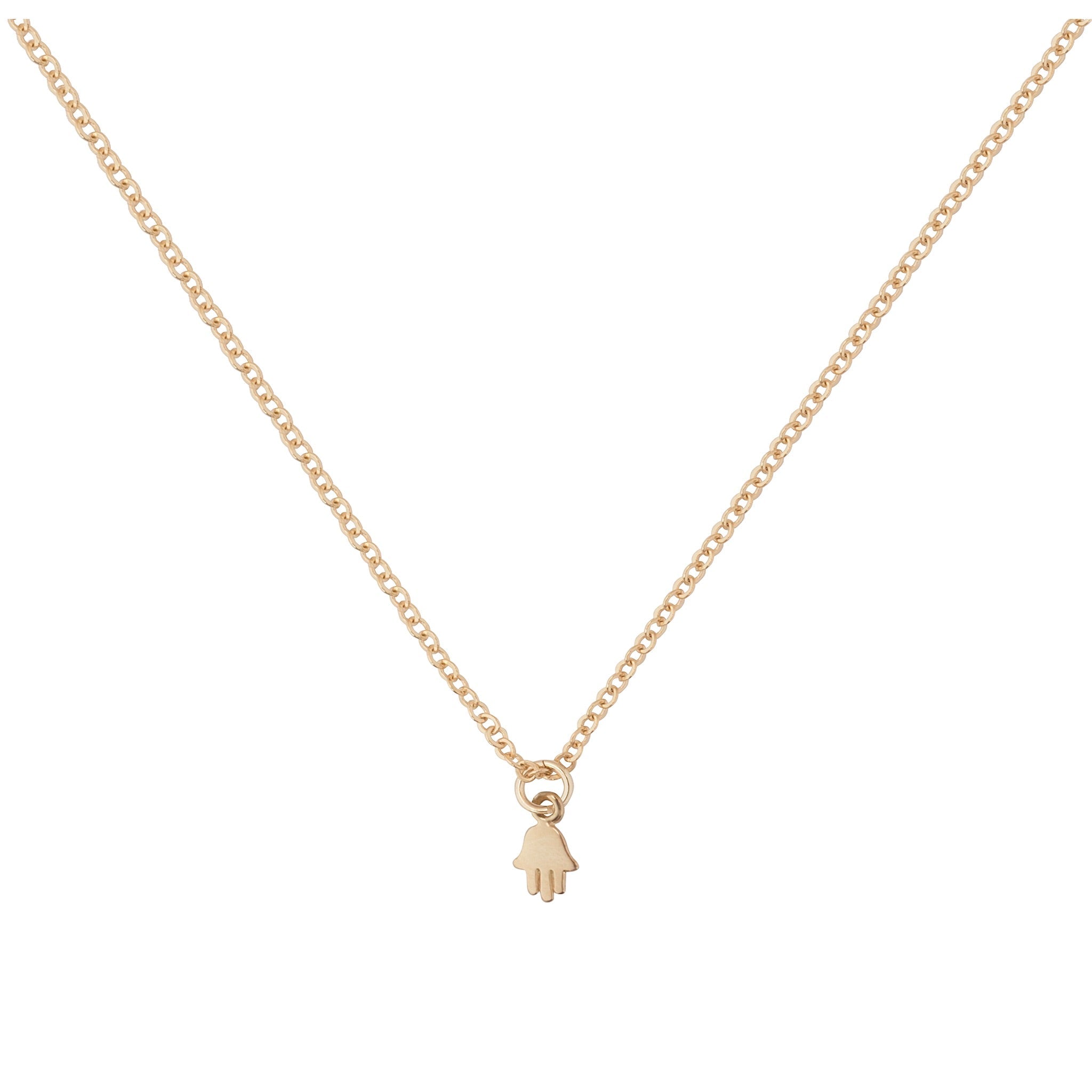 Golden Hamsa necklace