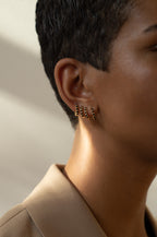 Black Swarovski Clip