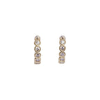 White Swarovski Clip