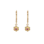 Solid gold Ruby Rose