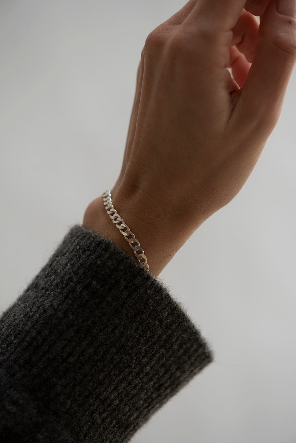 Chunky Silver bracelet