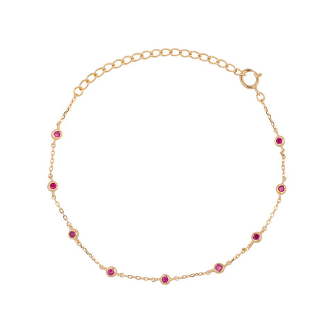 Moonshine pink bracelet